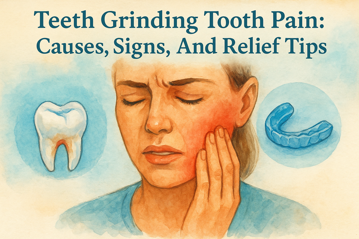 Teeth Grinding Tooth Pain: Causes, Signs, And Relief Tips