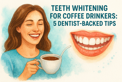 Teeth Whitening for Coffee Drinkers: 5 Dentist-Backed Tips