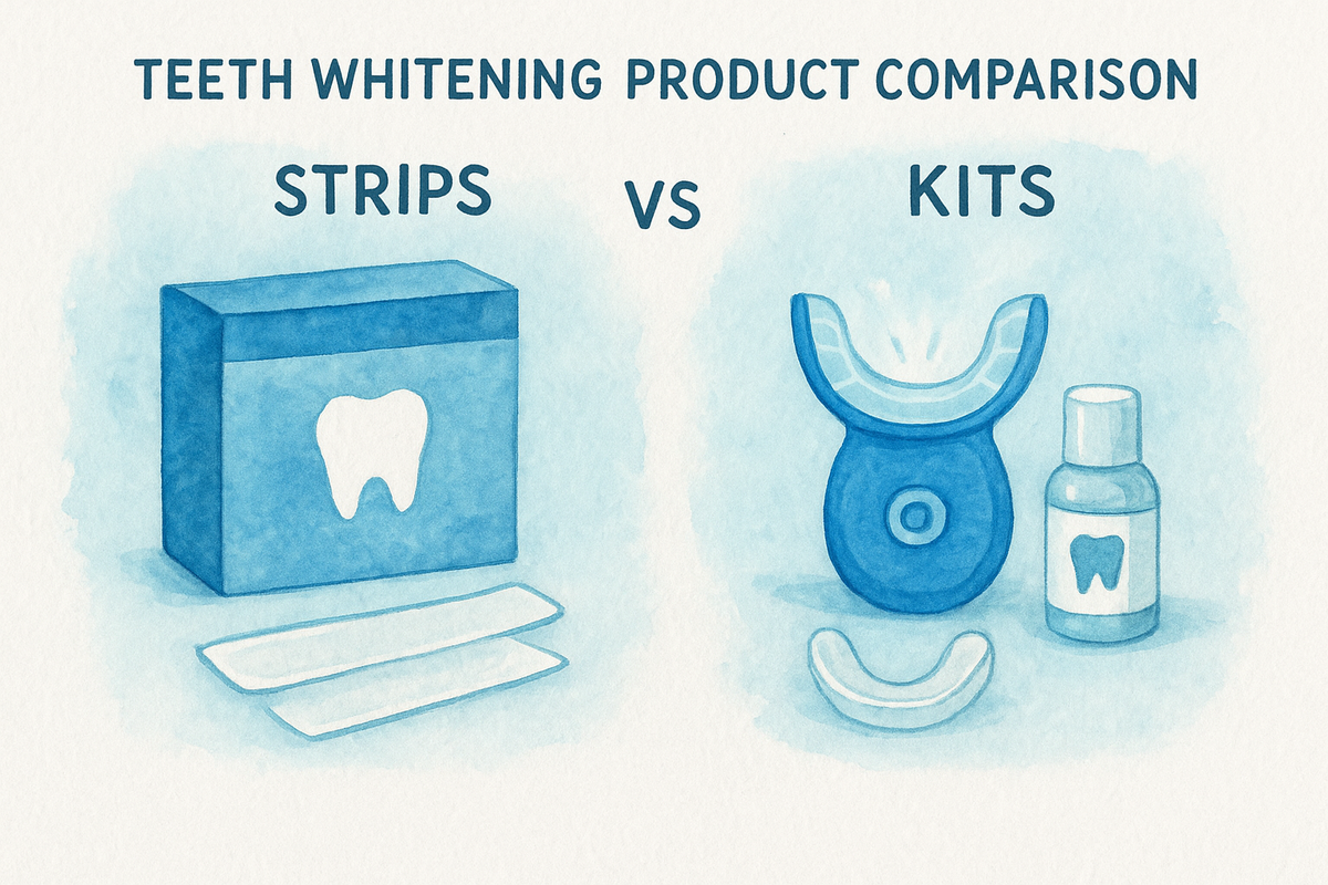 Teeth Whitening Product Comparison: Strips vs Kits 2026