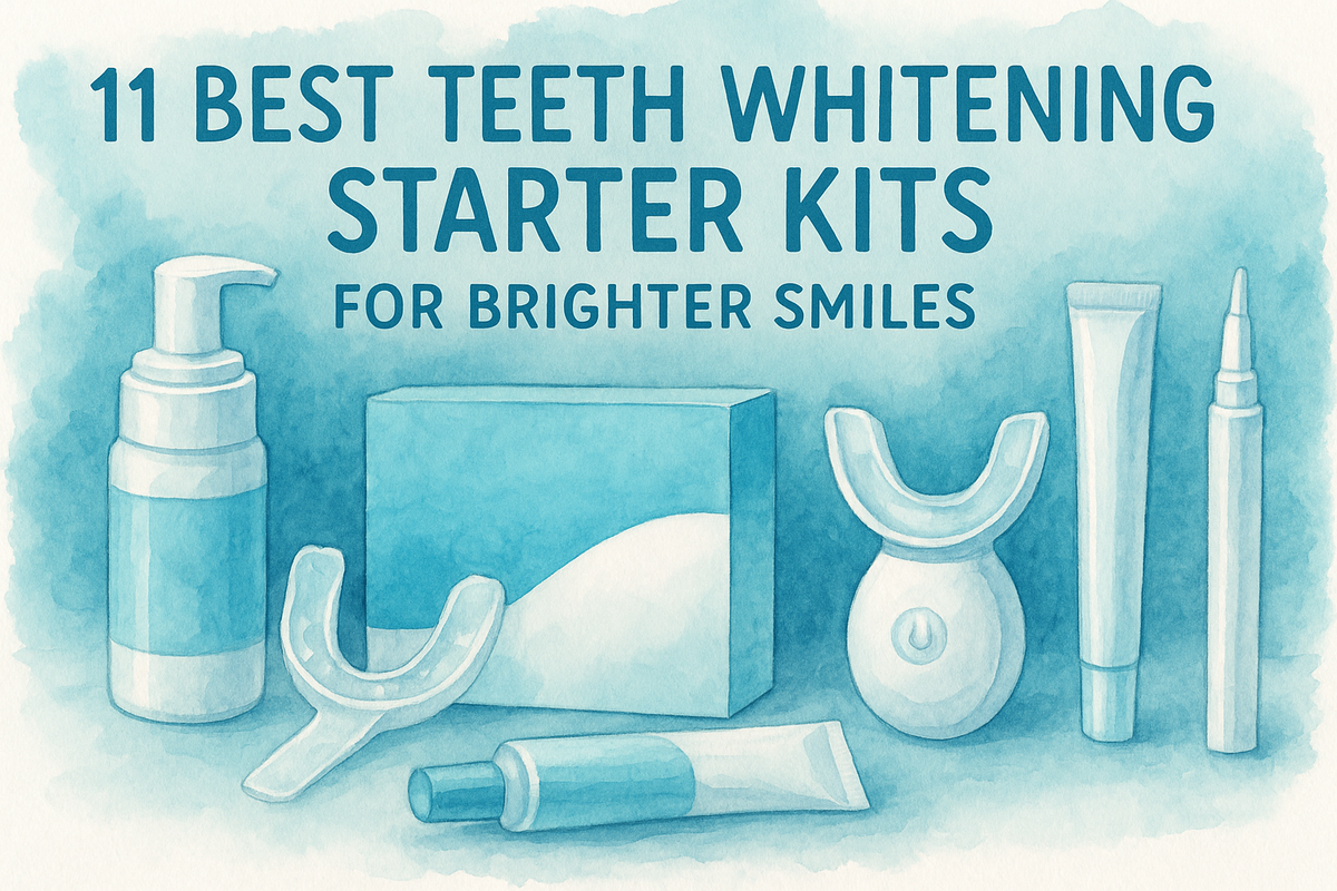 11 Best Teeth Whitening Starter Kits For Brighter Smiles
