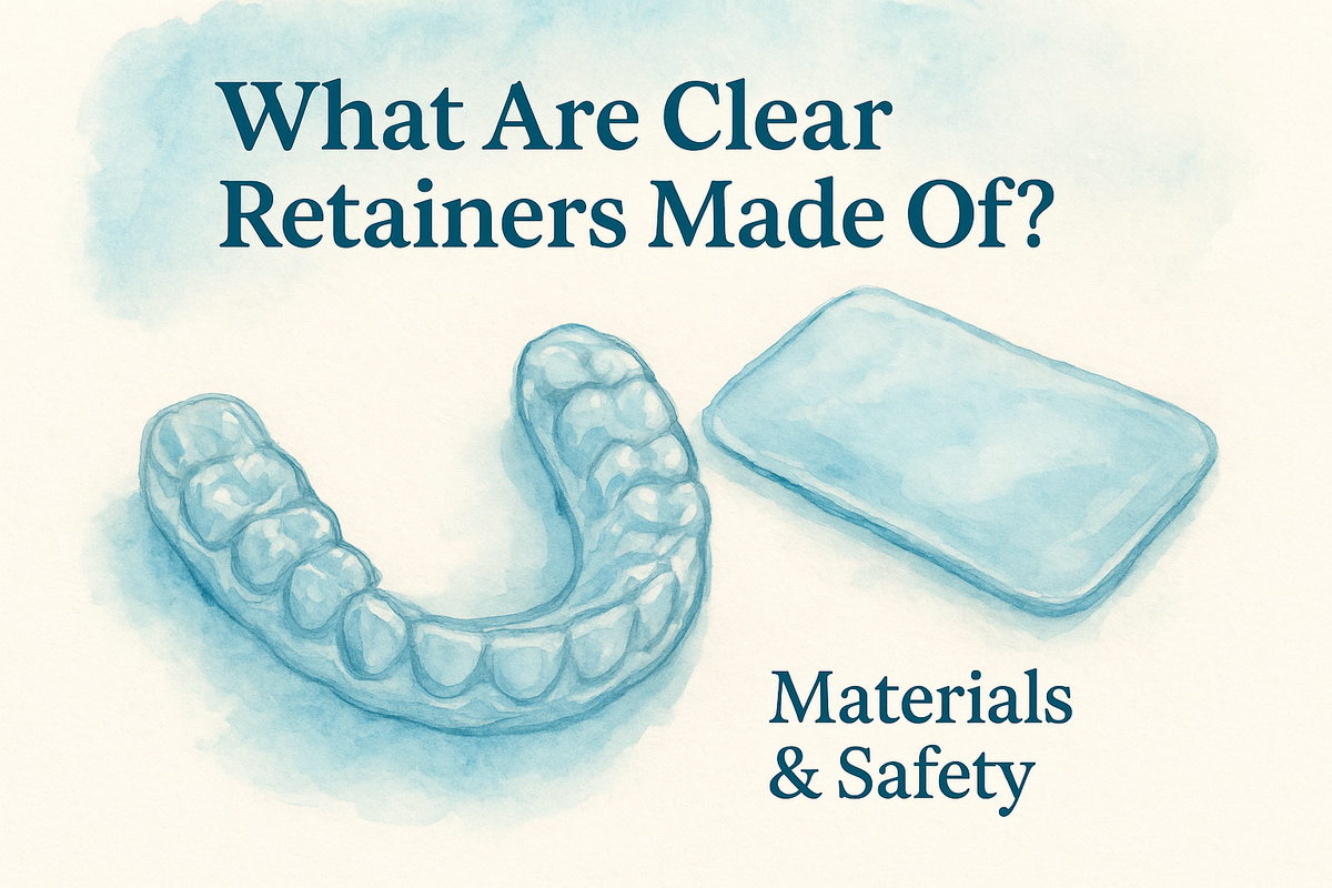 What Are Clear Retainers Made Of? Materials & Safety