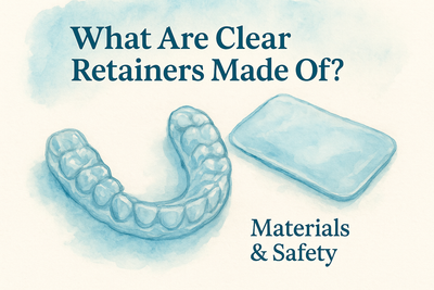 What Are Clear Retainers Made Of? Materials & Safety