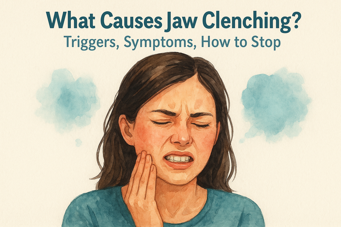 What Causes Jaw Clenching? Triggers, Symptoms, How to Stop