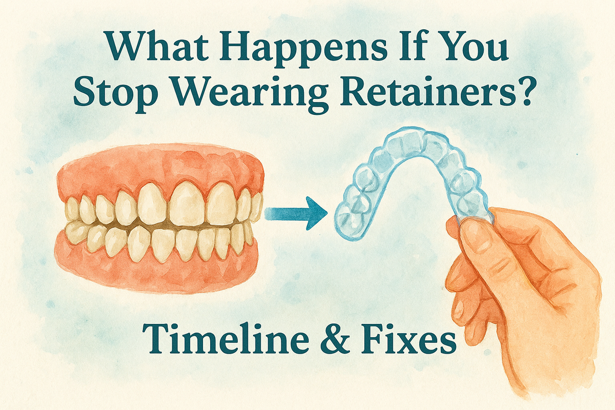 What Happens If You Stop Wearing Retainers? Timeline & Fixes