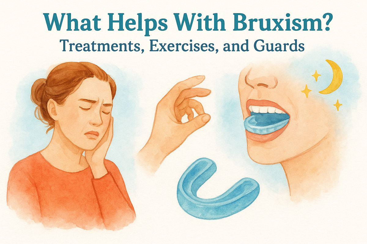 What Helps With Bruxism? Treatments, Exercises, and Guards