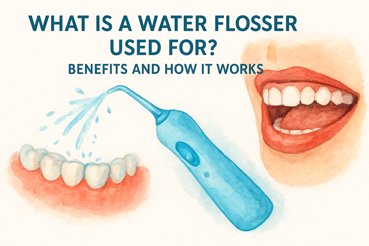 What Is a Water Flosser Used For? Benefits and How It Works