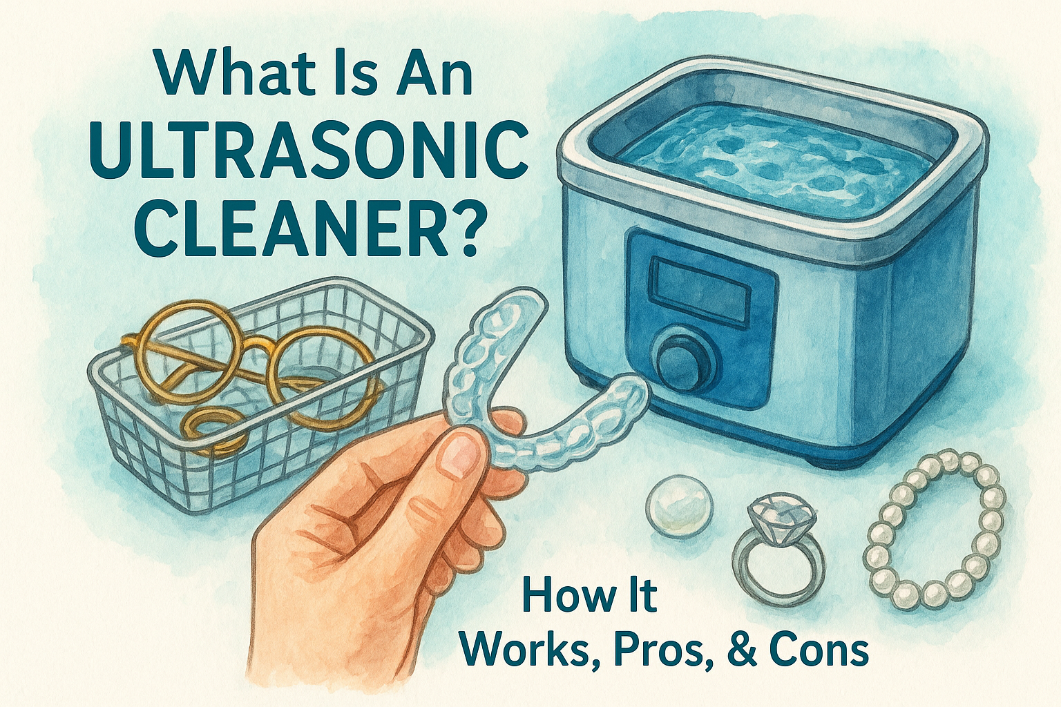 What Is An Ultrasonic Cleaner? How It Works, Pros, & Cons
