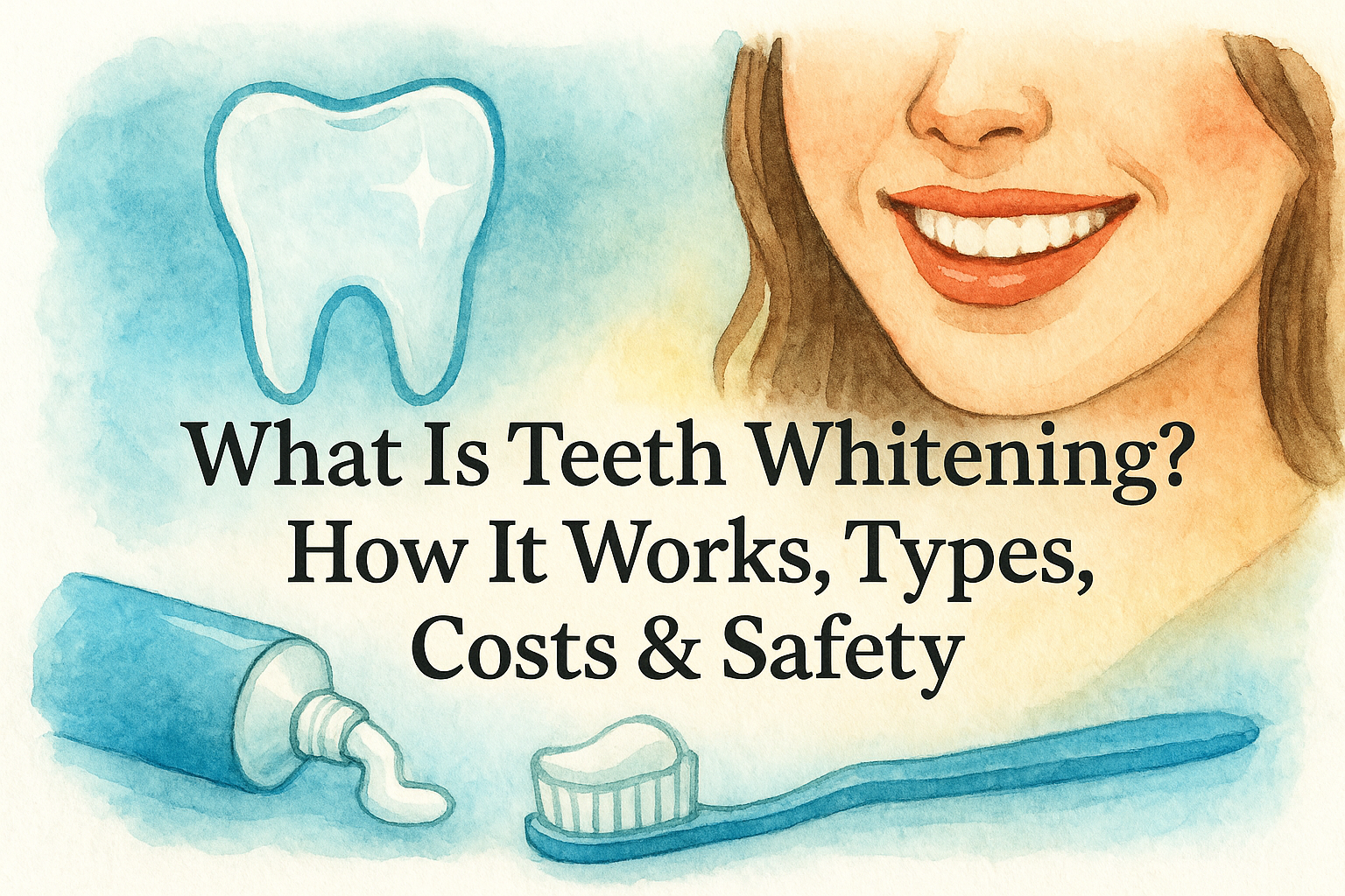 What Is Teeth Whitening? How It Works, Types Costs & Safety