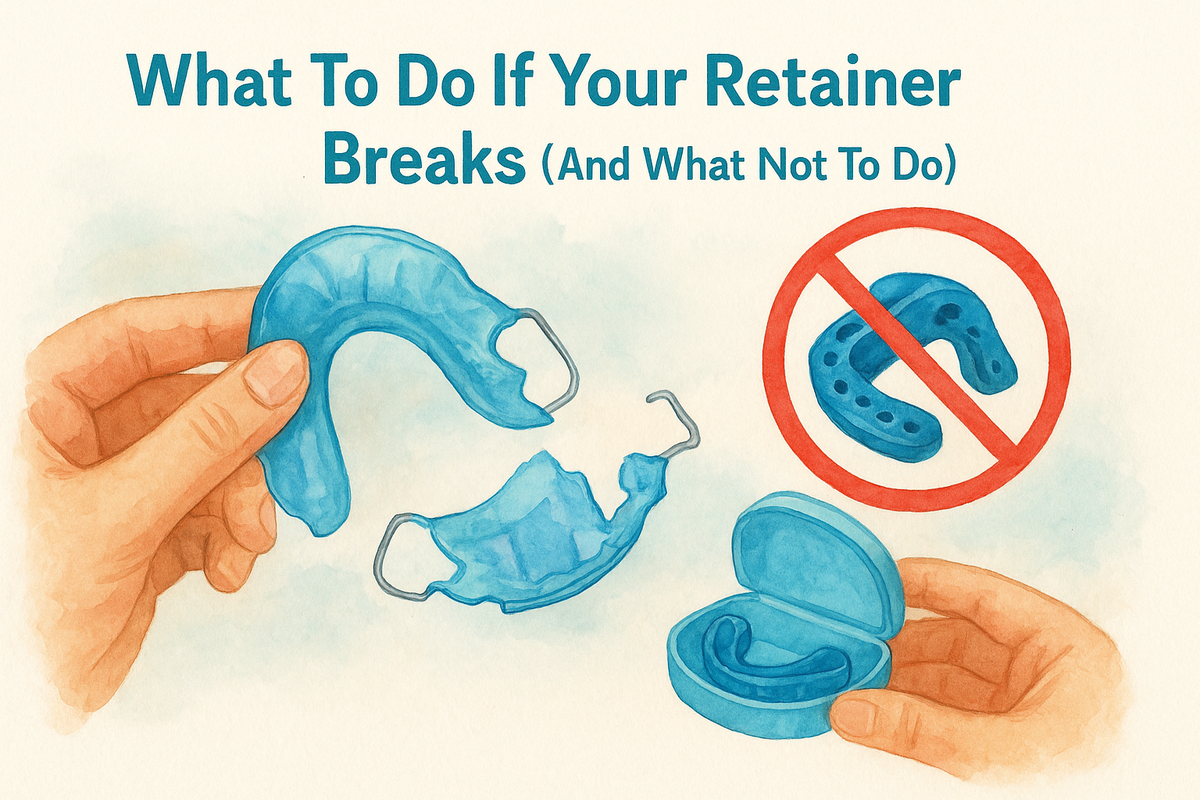 What To Do If Your Retainer Breaks (And What Not To Do)