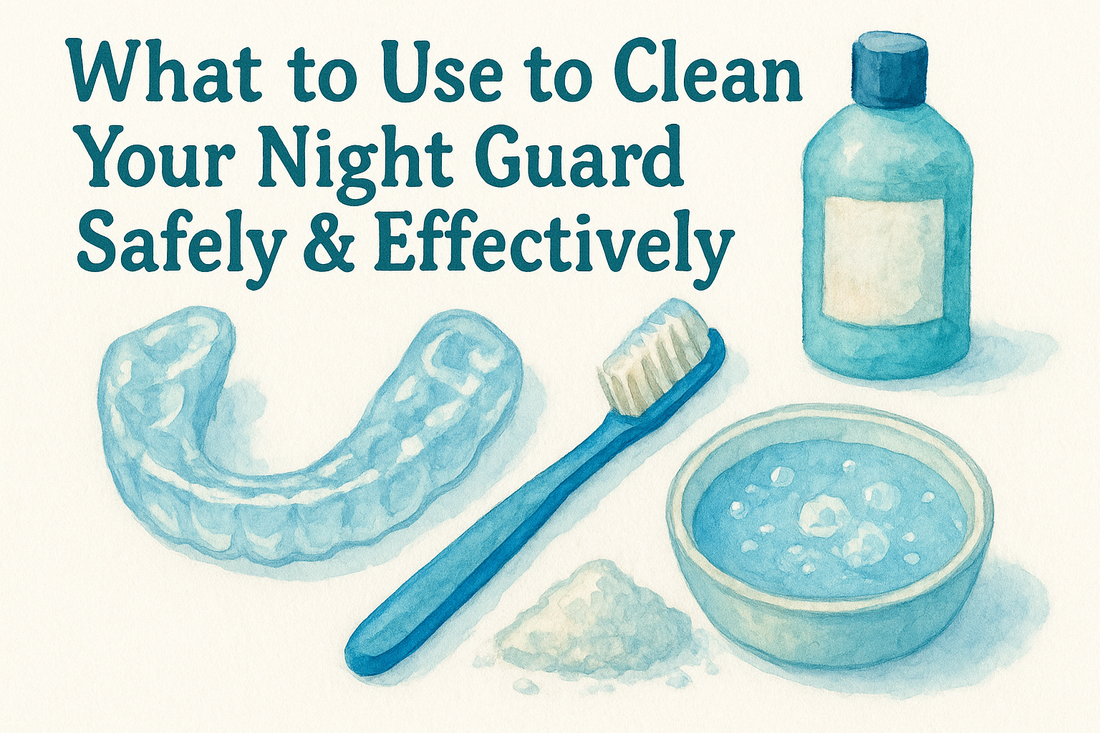 What to Use to Clean Your Night Guard Safely & Effectively