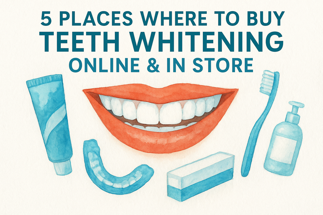 5 Places Where To Buy Teeth Whitening Online & In Store