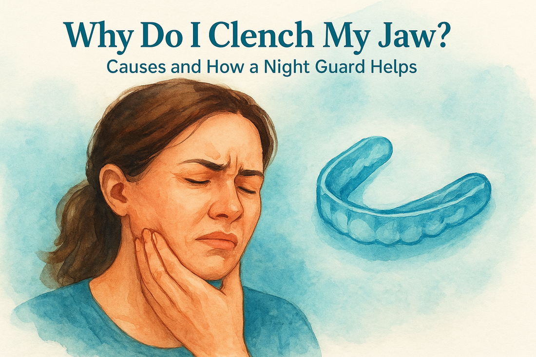 Why Do I Clench My Jaw? Causes and How a Night Guard Helps