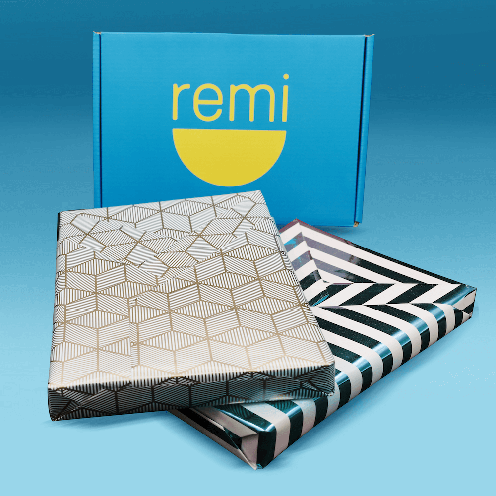 Remi's new Get Your Order Gift Wrapped subscription box.