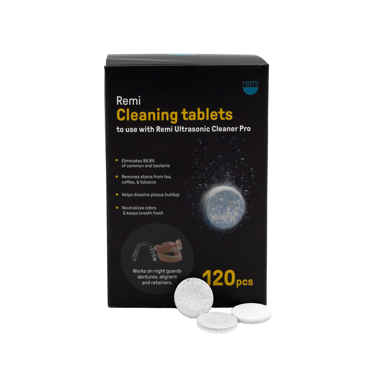 Remi Deep Clean and Freshening Tablets box