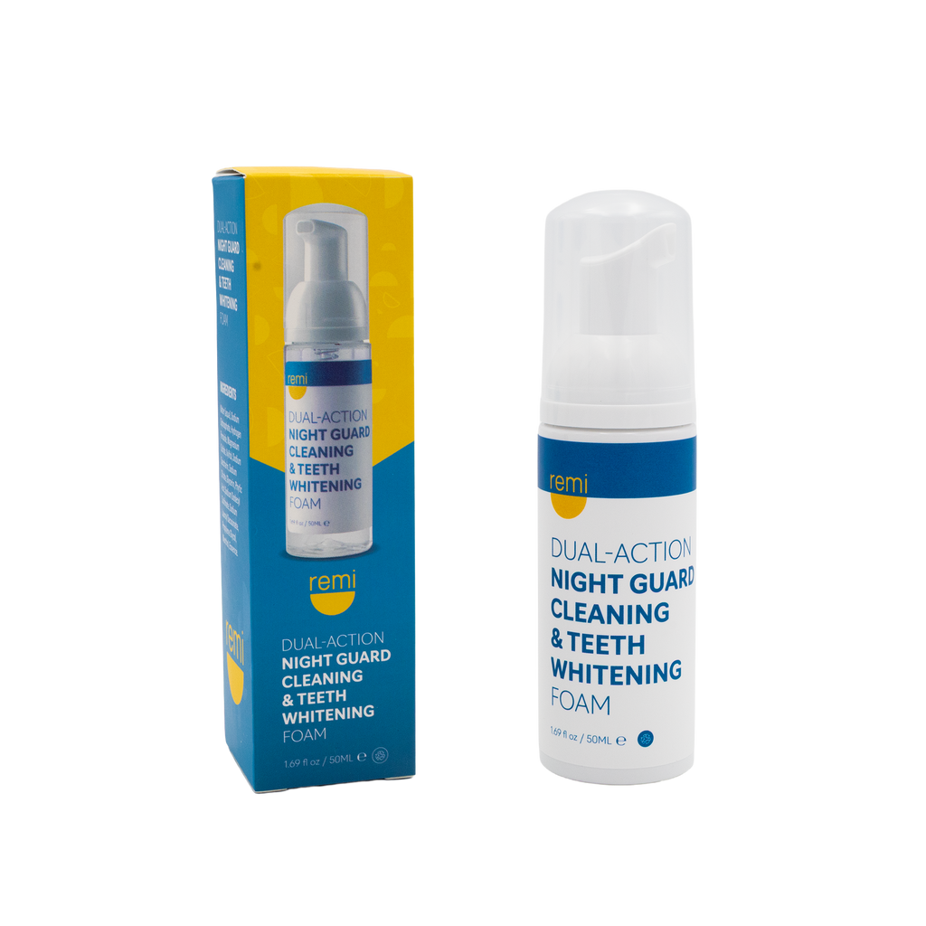 Night Guard Cleaning + Teeth Whitening Foam - Remi