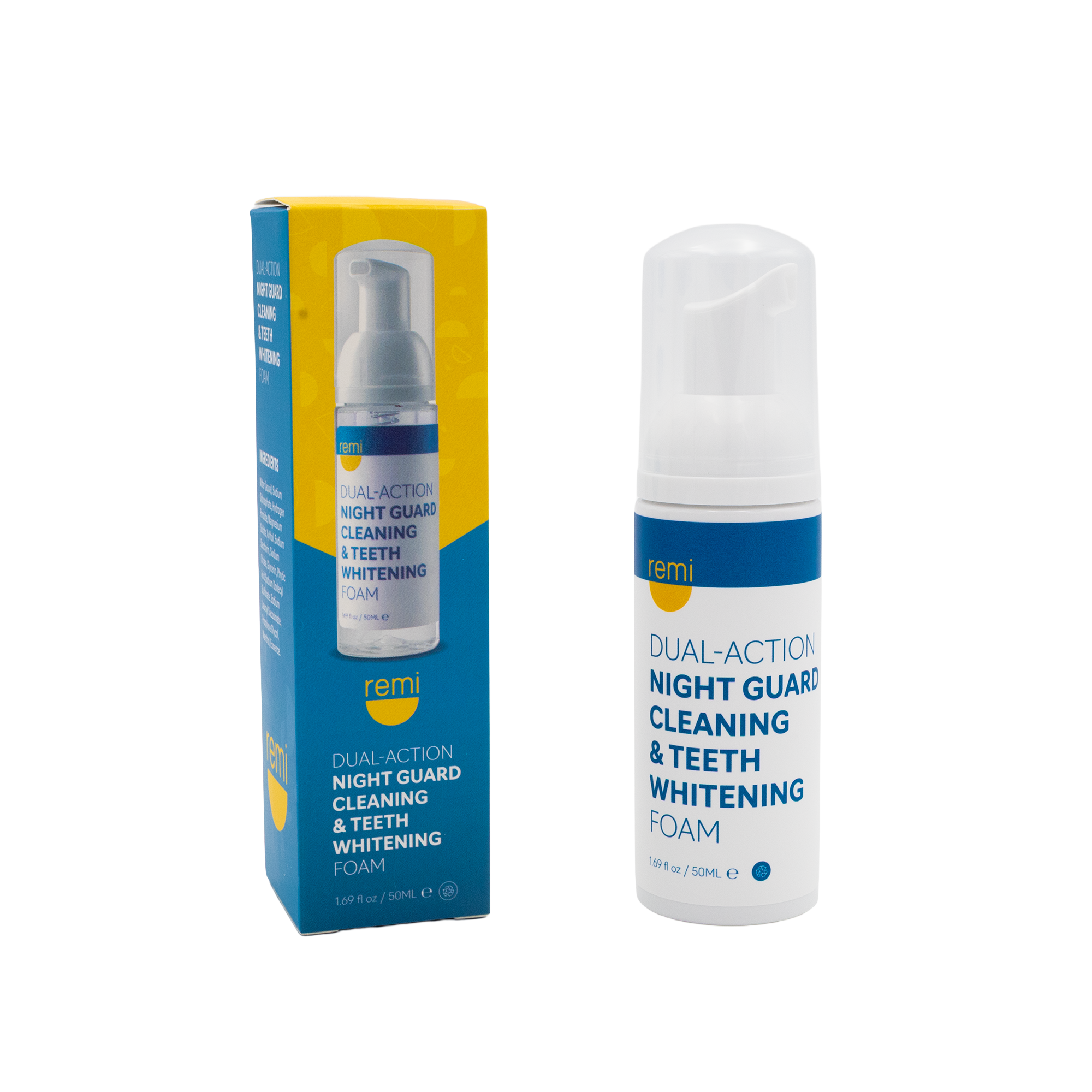 Night Guard Cleaning + Teeth Whitening Foam - Remi