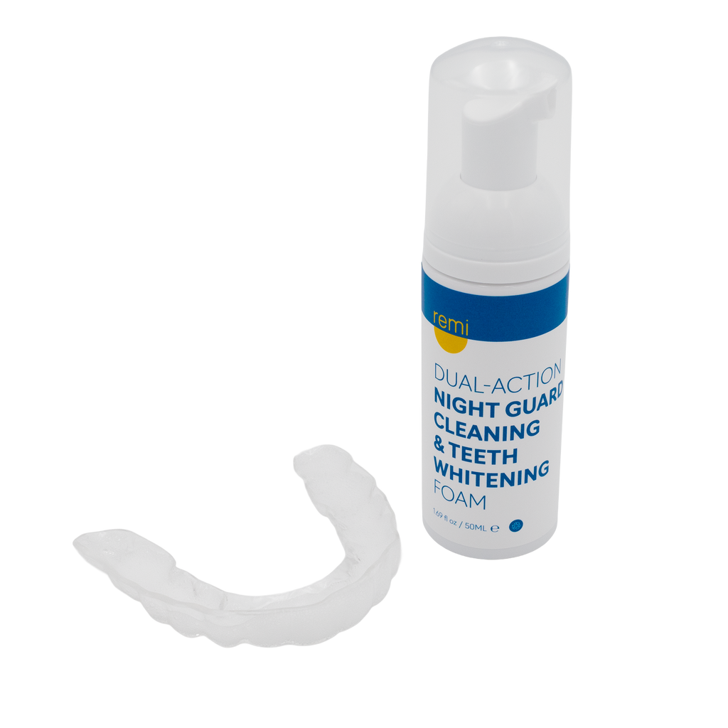 Night Guard Cleaning + Teeth Whitening Foam - Remi