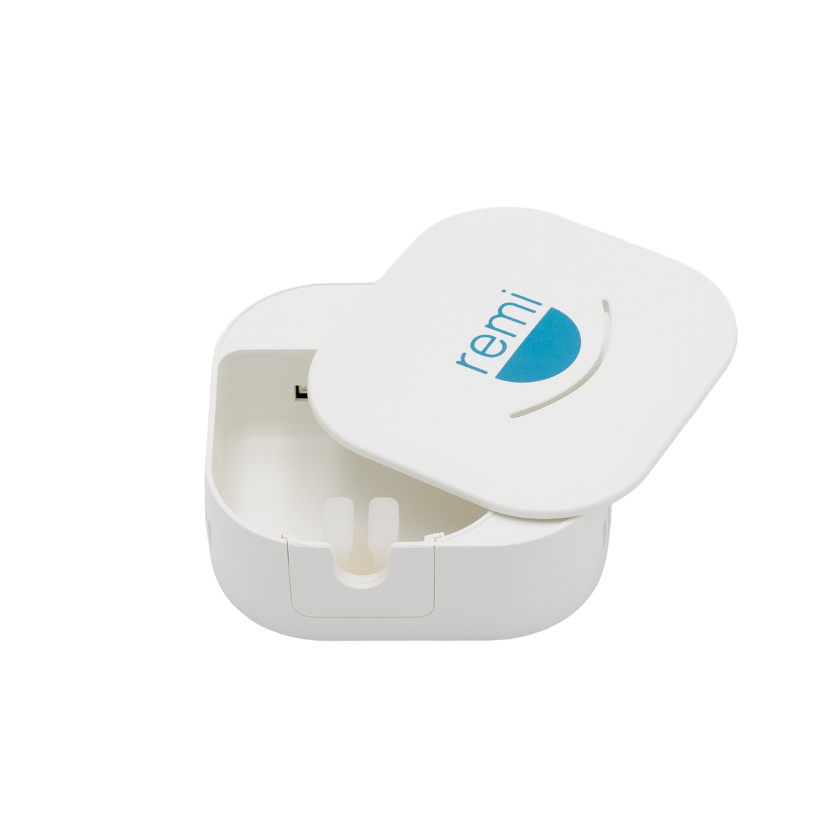 Remi UV Toothbrush Sanitizer with lid open