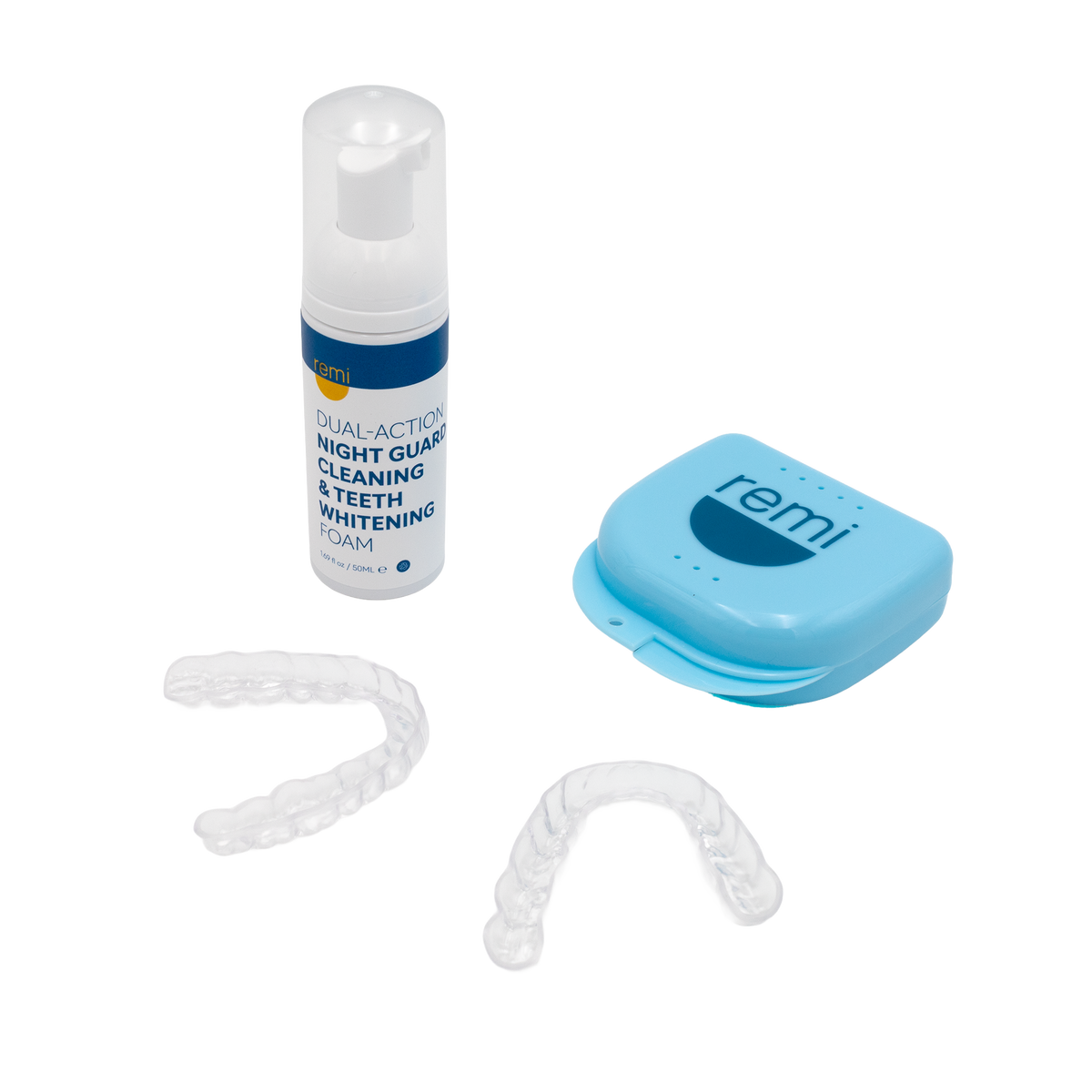 Remi Starter Bundle with custom night guards and whitening foam