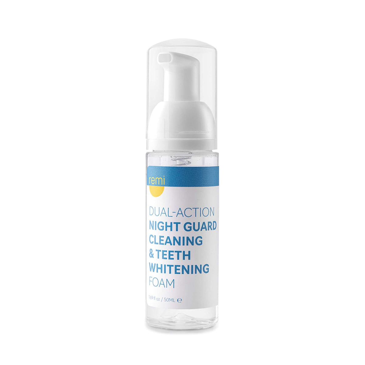 Dual Action Night Guard Cleaning and Teeth Whitening Foam